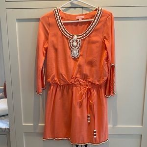 Lilly Pulitzer Delisa coral pink/ peach dress